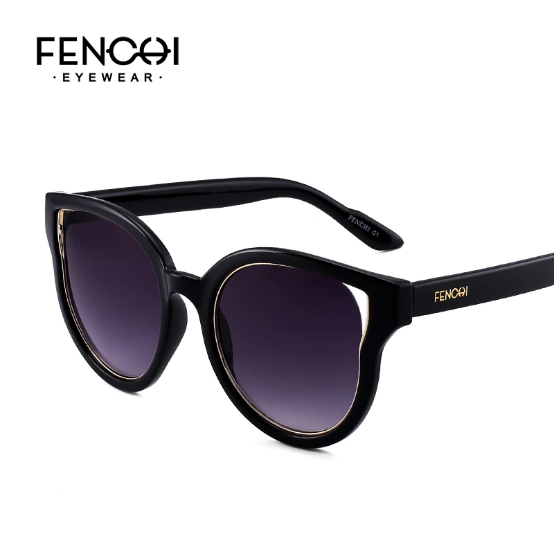 

New lady's cat eye frame sunglasses fashion trend sunglasses