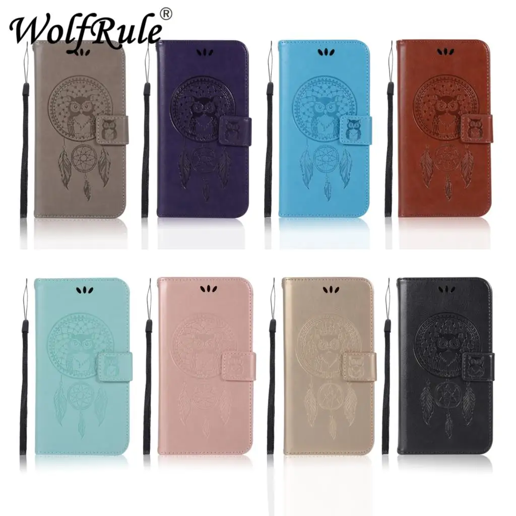 

WolfRule For Cover LG K10 Case K430 Flip Leather Case for LG K10 Stylish Soft Phone Bag Cover Wallet Case For LG K10 Case 2016