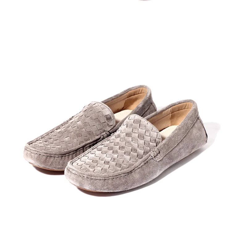 Мужские замшевые лоферы без шнуровки 6 цветов | Обувь