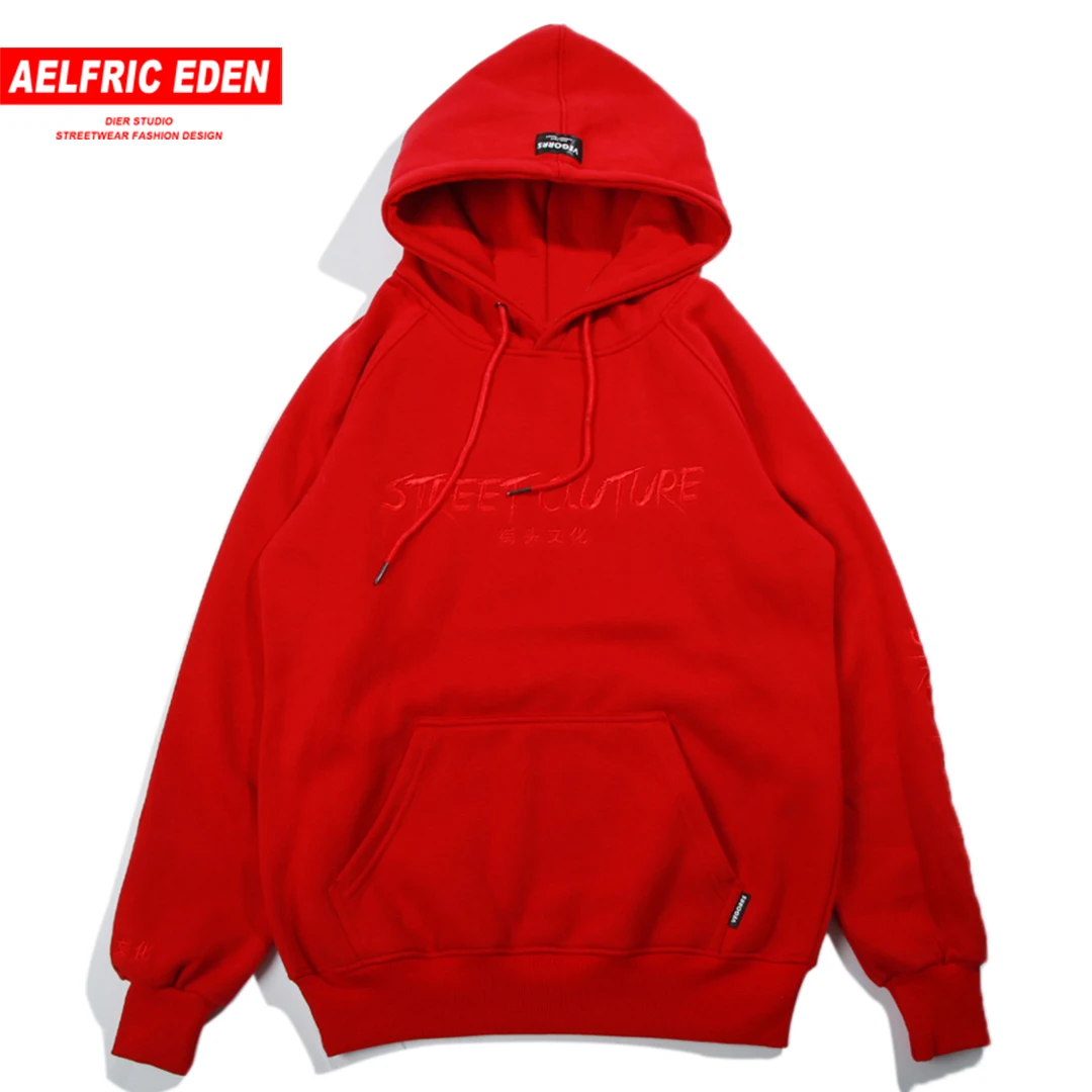Aelfric Eden 2018 новый балахон уличной хип-хоп красные черные фиолетовый с капюшоном