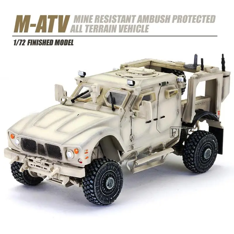 M-ATV Противоминная засада защищенная вездеходная машина 1/72 модель бронированного