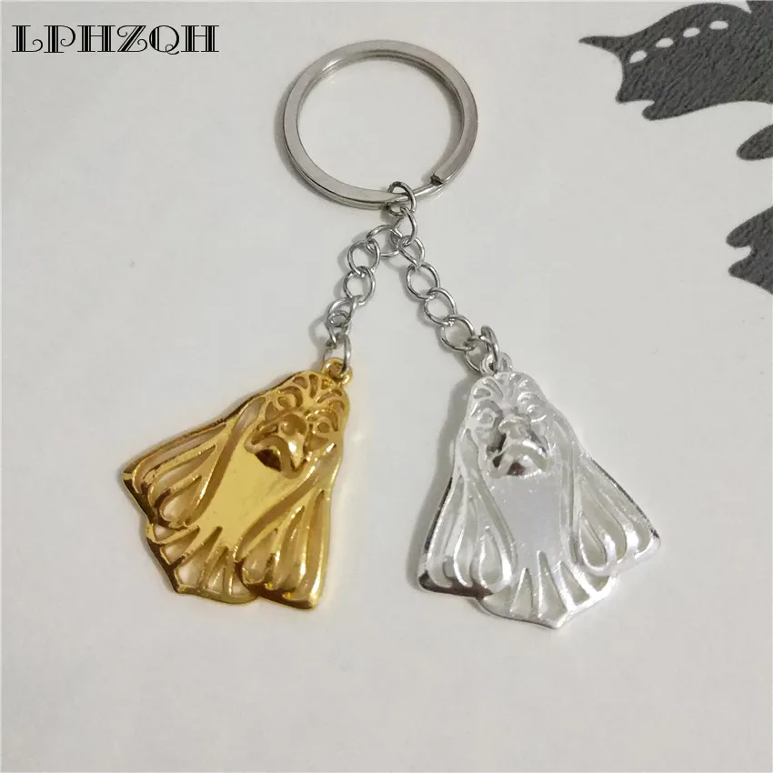 LPHZQH Fashion Trendy Puppy Cute Dog Cocker Spaniel Car Key Chain Women Bag Pendant Accessories Charm Keyring Jewelery Steampunk | Украшения