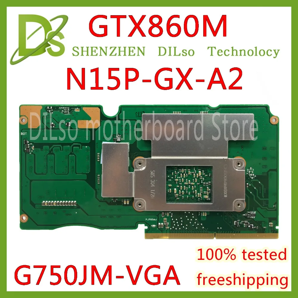 Kaufen KEFU N15-GX-A2 VGA Für ASUS G750J GTX860M Laptop Grafikkarte ROG G750J GeForce GTX860M Mit 2GB GDDR5 Original-Test