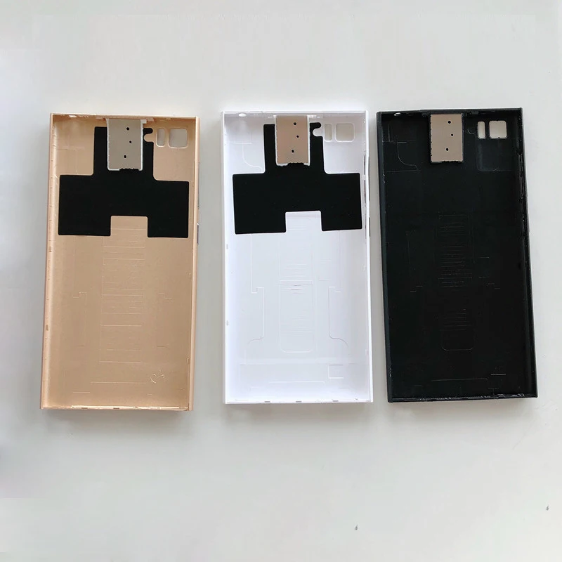 WCDMA для Xiaomi 3 батарейный дверной Корпус Оригинальное качество задняя крышка чехол