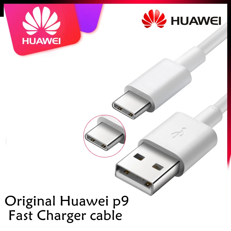Оригинальный кабель для быстрой зарядки huawei p9 быстрый передачи данных Usb type C