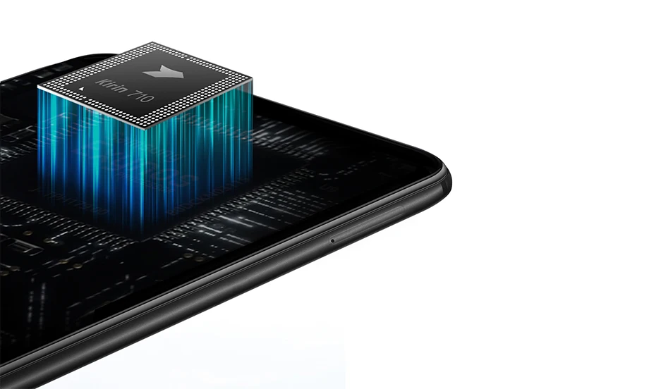 Мобильный телефон HONOR 8X с глобальной прошивкой, 4 ГБ, 64 ГБ, Восьмиядерный процессор Kirin 710, 6,5 дюймов, Android 9,0, 3750 мА/ч, сканер отпечатков пальцев, 20 МП