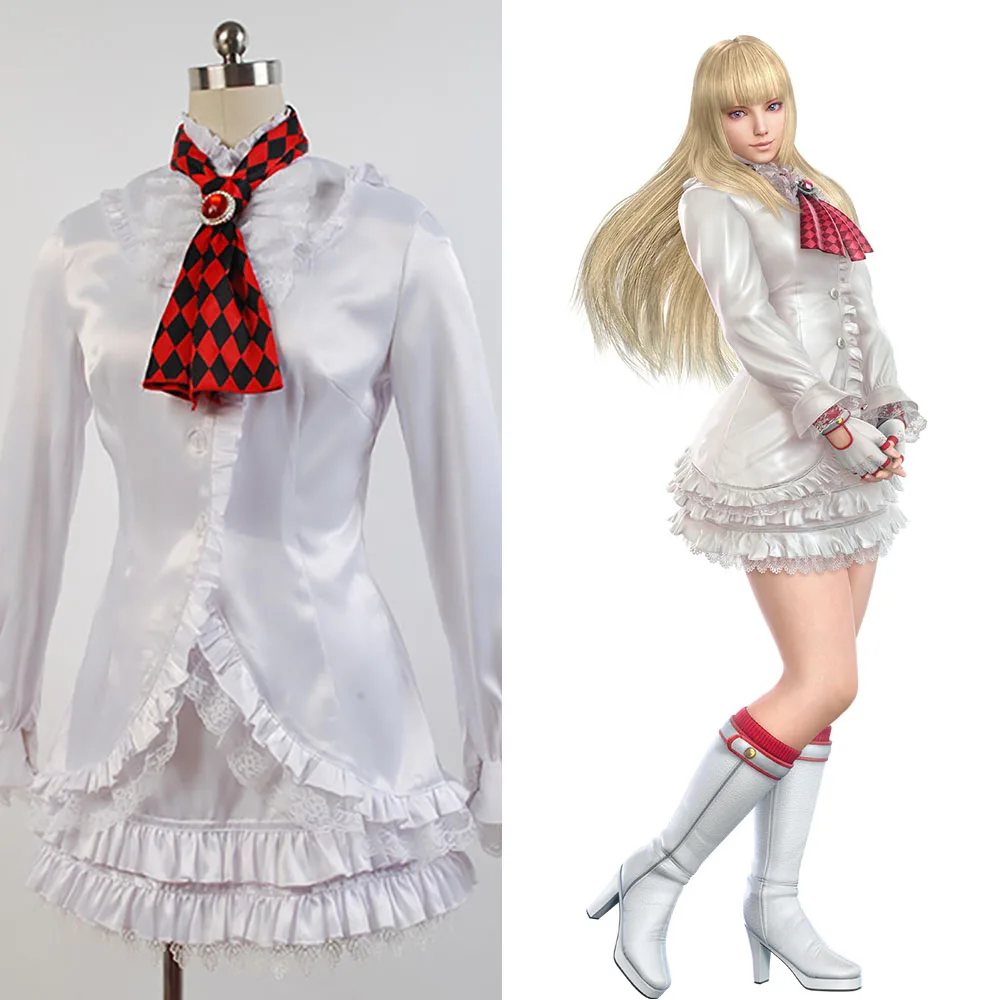 Платье LILI для женщин и девушек белый костюм косплея|costume cosplay|cosplay for womentekken 6 |