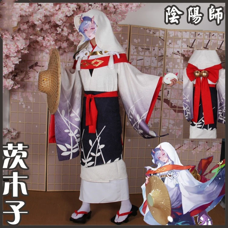 [На заказ] кимоно для косплея из игры Onmyoji Ibaraki Douji сексуальный костюм любого