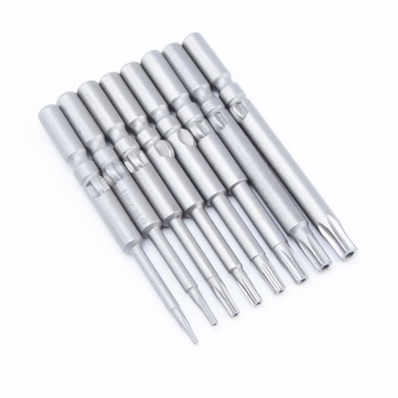 Набор насадок для отвертки Torx 8 шт./компл. диаметром хвостовика 5 мм магнитная