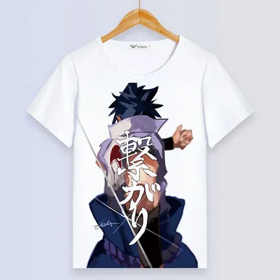 01 Футболка с Наруто Аниме одна деталь футболка для женщин DRAGON BALL футболка GINTAMA Косплей короткий рукав топы для мужчин jojo bleach тройники - Цвет: 01