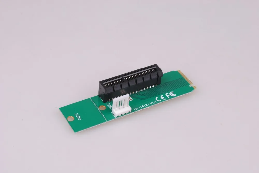Новинка 2018 оптовая продажа переходник NGFF M2 в PCI e 4x слот карта M key M.2 SSD порт Express
