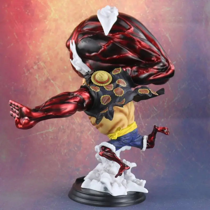 One piece gear 4 Луффи Фигурка Обезьяна д Луффи Шестерня Четыре ПВХ Коллекционная модель игрушки Аниме Фигурка figma 40 см игрушка