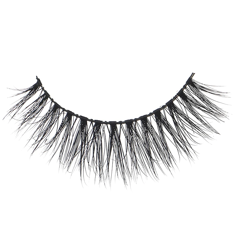 PANSLY 1 Pair Silk Eyelashes Crisscross Handmade False 3D Strip Thick Faux Mink Cilios Posticos | Красота и здоровье