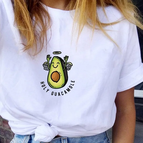 Футболка с принтом Love Holy Guacamole футболка в подарок для веганов авокадо