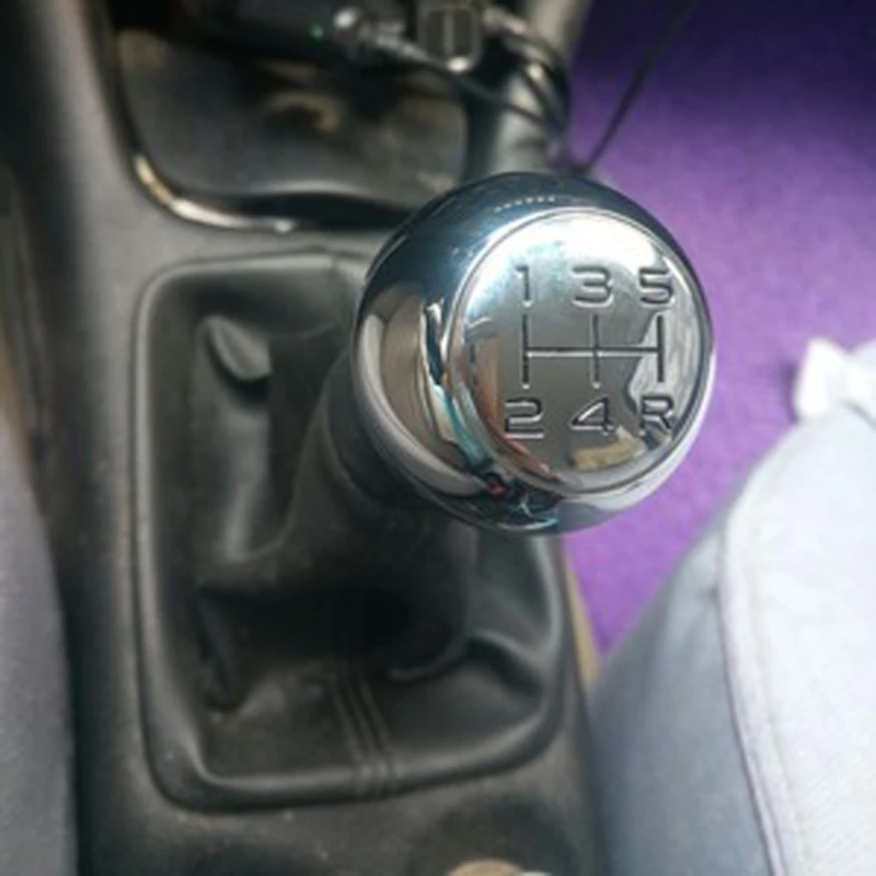 Рукоятка переключения передач из нержавеющей стали для Peugeot 206 308 408 Citroen Elysee Sega C2 VTS