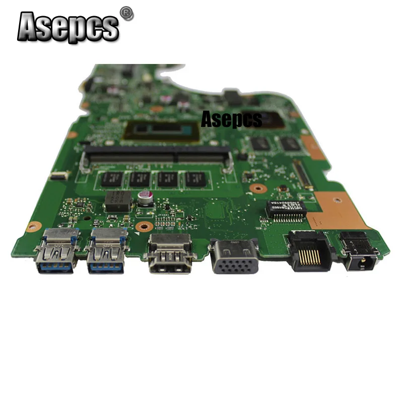 Asepcs X555LD Laptop motherboard for ASUS X555LP X555LA X555L X555 Test onboard mainboard 4G RAM I3-4010U GT820M | Компьютеры и офис