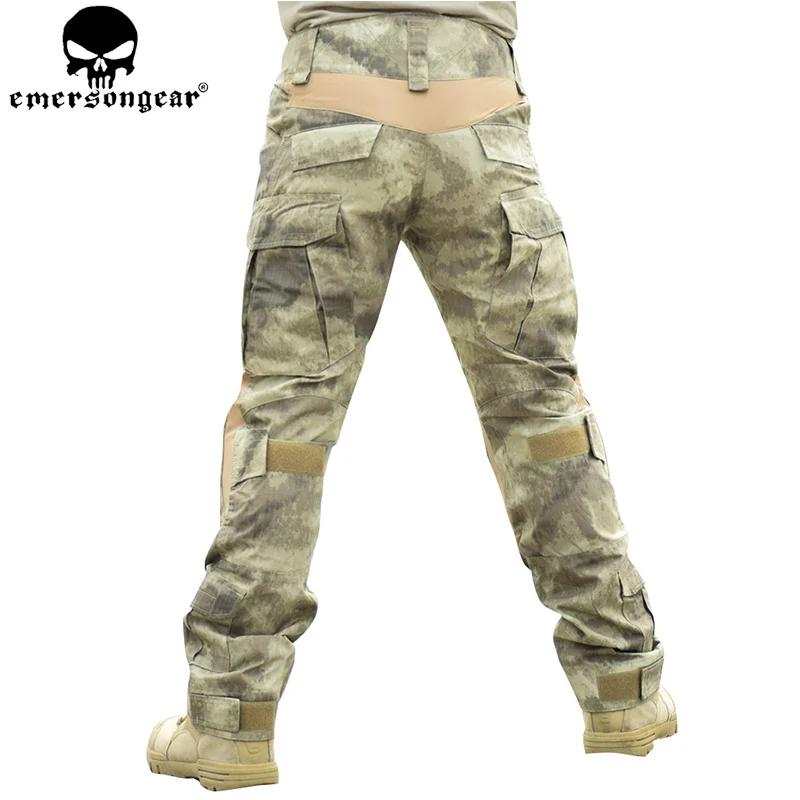 EMERSONGEAR боевая рубашка брюки с наколенниками тактические рубашки страйкбол