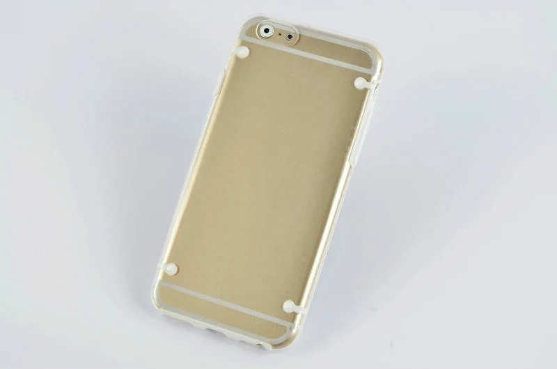 Тпу 10 piece/lot альта Qualidade ультра-дешевый фино Limpar plastico noctilucentes капа пункт для iPhone 6 4 7