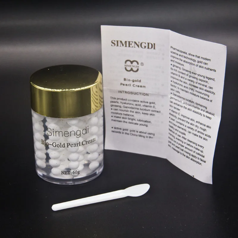 Крем для кожи вокруг глаз SIMENGDI 2 бутылочки крем с золотым жемчугом + 1 бутылка