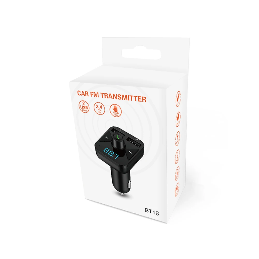 Replaitz BT-16 fm-передатчик Беспроводной модулятор Автомобильный аудио Mp3 WMA плеер Bluetooth