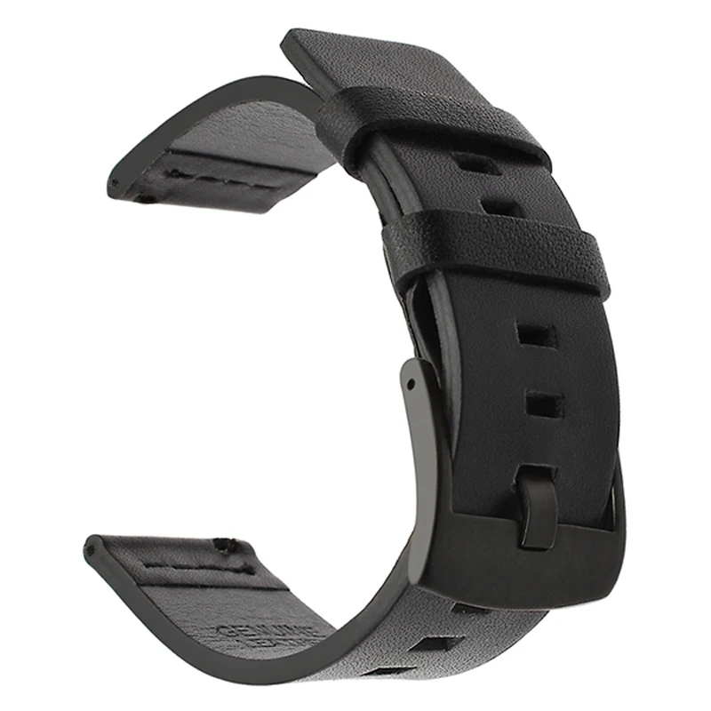 Ремешок кожаный для наручных часов Garmin Fenix 5/Forerunner 935 браслет 5S 22 мм/20