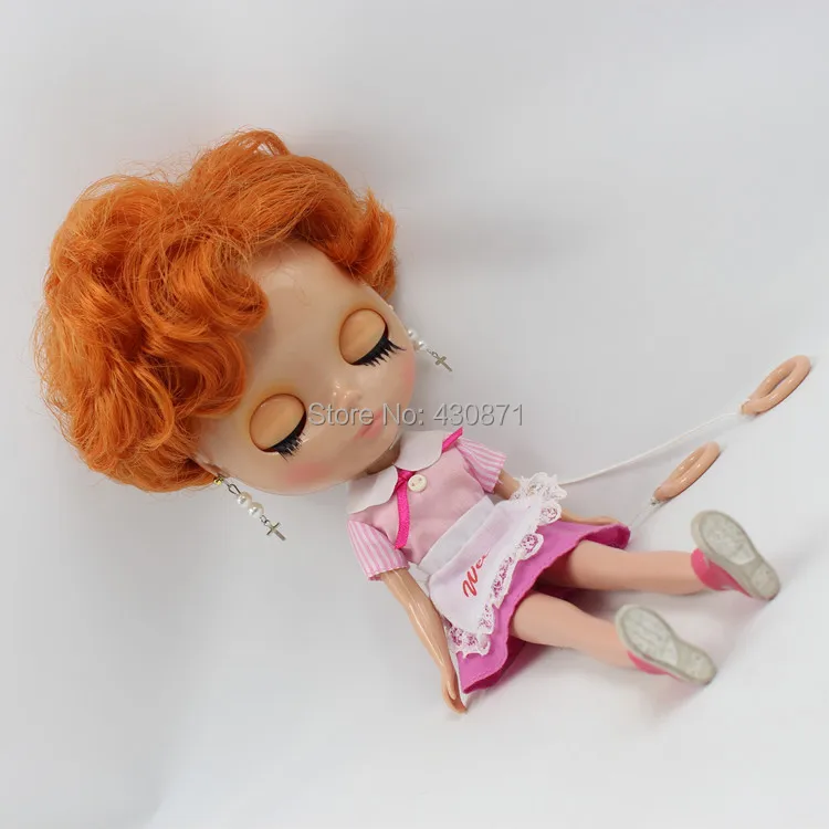 Телесная кукла из телячьей кожи Blyth|nude doll|doll dolldoll nude |