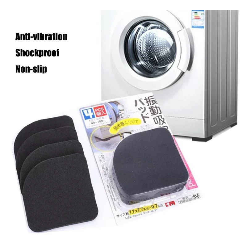 4 шт. антивибрационные подставки для стиральной машины холодильника | Мебель