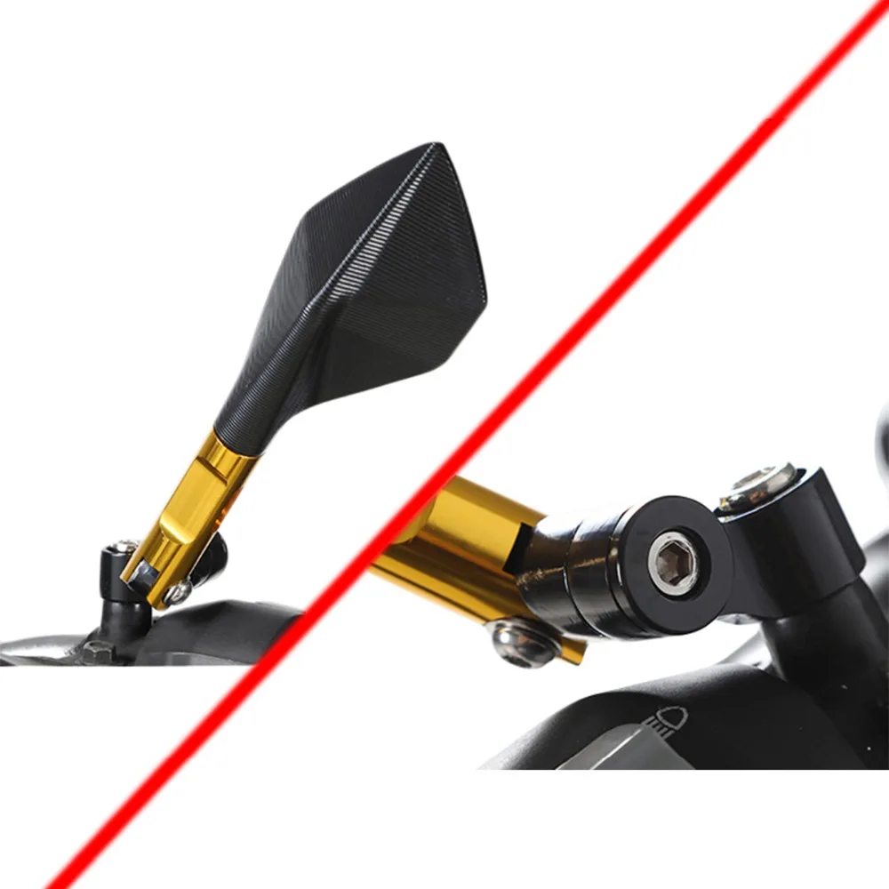 Универсальные зеркала для мотоциклов moto rbike moto CNC синее боковое зеркало заднего вида Алюминий для honda MSX 125 PCX 125/150 PCX150 PCX 125