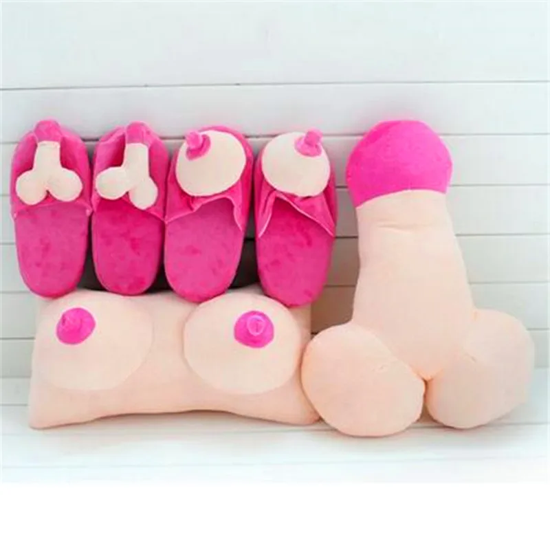 1 шт. новинка креативная плюшевая подушка большая женская грудь игрушка