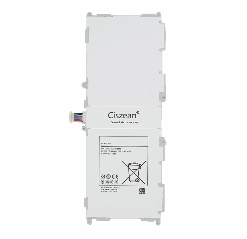 1x6800 мА/ч EB BT530FBE запасная батарея для Samsung Galaxy Tab 4 10 1 &quotT530 T531 T535 SM T530NU + набор