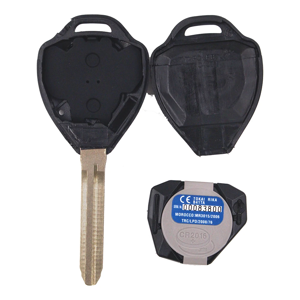 Keyecu Новый Умный Автомобильный ключ дистанционного ключа Fob для Toyota Yaris 2005 2011 FCCID: