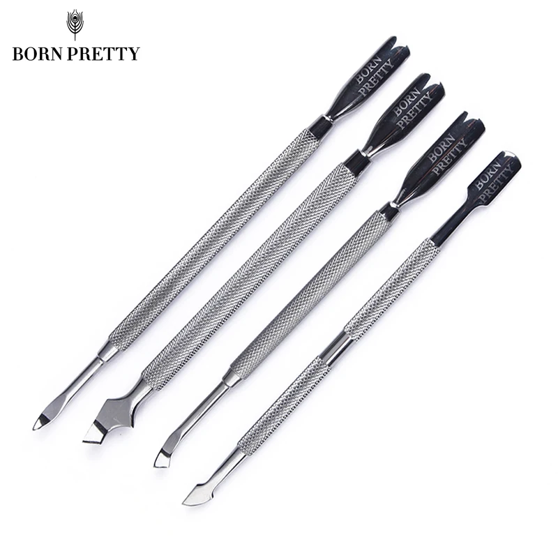 Средство для удаления кутикулы BORN PRETTY Silver инструмент педикюра из нержавеющей