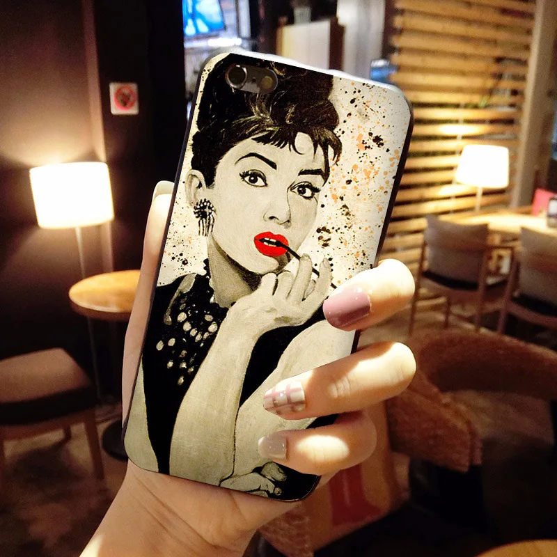 Классический чехол MaiYaCa для телефона из ТПУ с рисунком Тиффани iPhone 8 7 6 6S Plus X 10 5 5S SE
