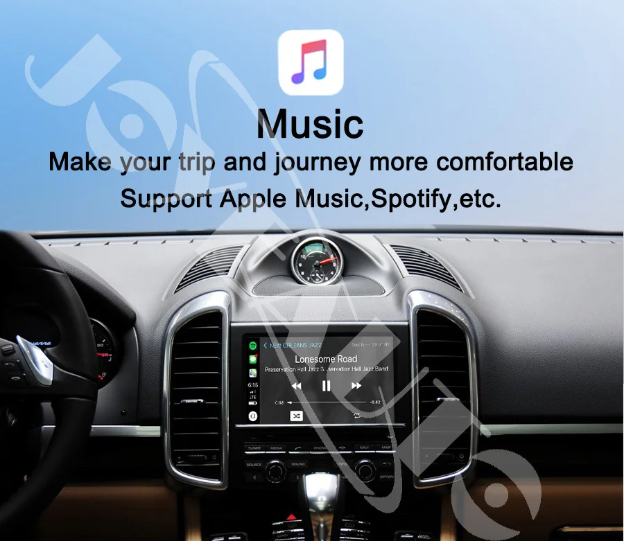 Joyeauto Wifi беспроводной Carplay для Porsche PCM3.1/PCM4.0 Android Авто/зеркало iOS зеркалирование 2010- Cayenne/boxxter/911/Macan