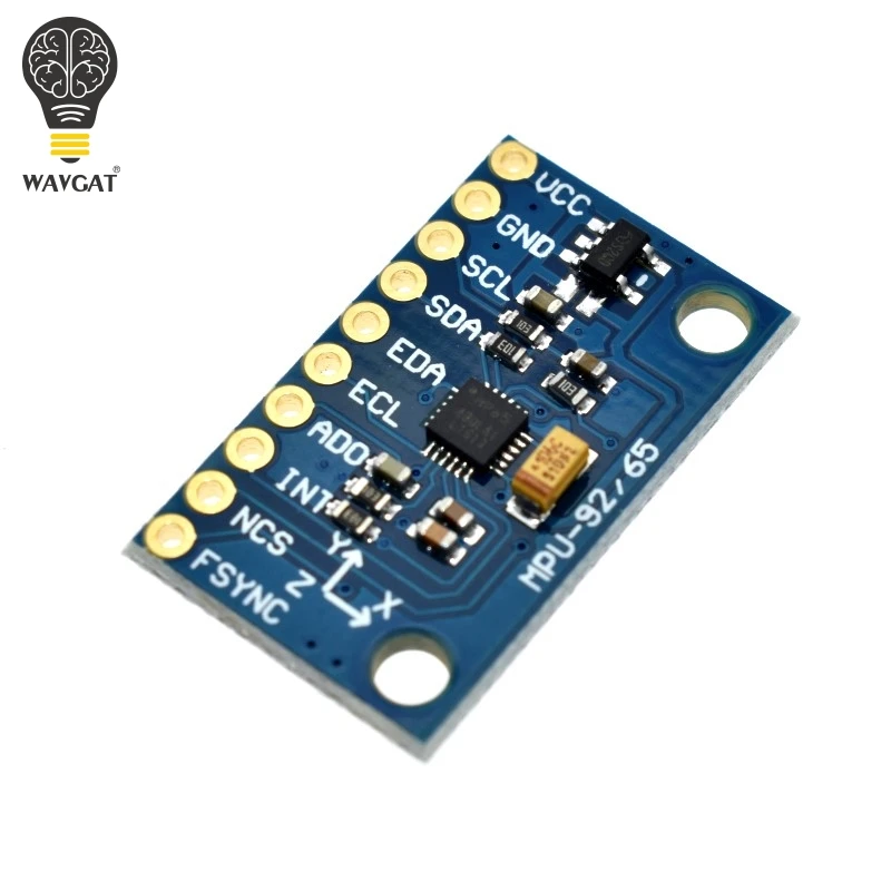 Межсоединений интегральных схем I2C SPI MPU6500 MPU 6500 6 осевой гироскоп Модуль датчика