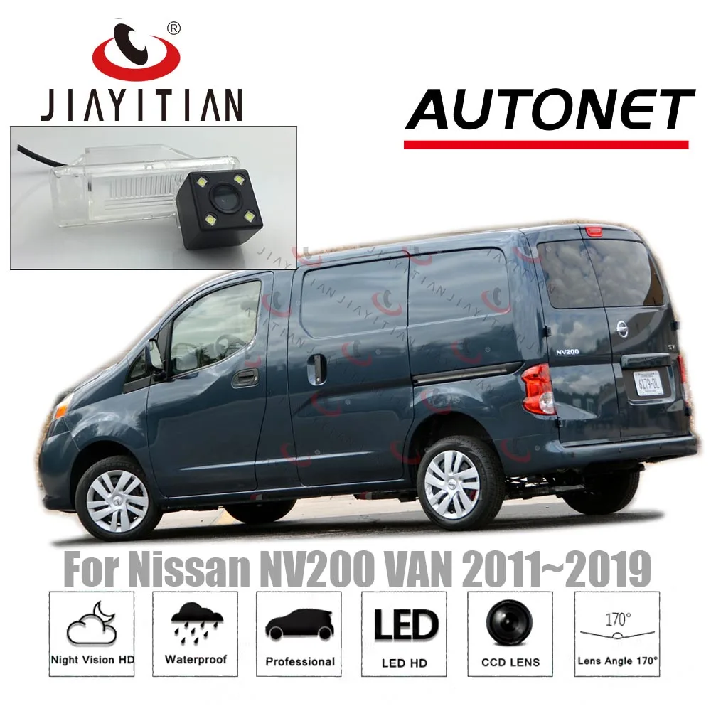

JIAYITIAN Rear View Camera For Nissan NV200 VAN 2013~2018 Night Vision CCD Reverse camera Backup Camera license plate camera