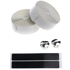 Ремень из искусственной кожи для руля велосипеда, дышащий мягкий, с перфорацией, для езды на горном велосипеде