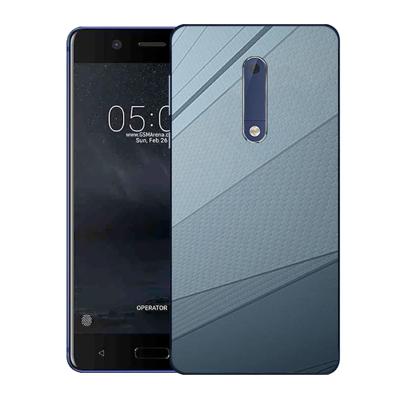 Чехол для Nokia 5 2 &quot чехлы мягкий силиконовый Квадратный чехол с принтом Nokia5 Coque Bags