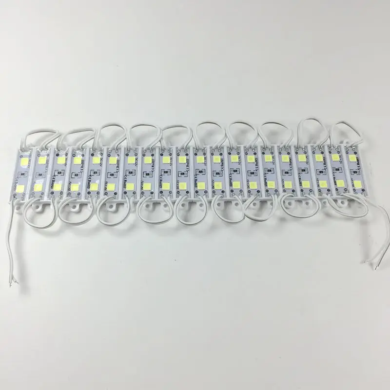 20 штук Мини светодиодный осветительный модуль DC12V 5054 SMD Водонепроницаемый IP66