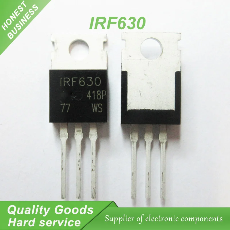 10 шт. IRF630 MOSFET N Ch 200 Вольт А TO 220 новый оригинальный|n-ch mosfet|10 pcs |