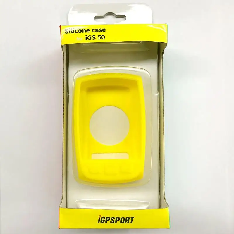 Yellow IGPSPORT Водонепроницаемый Спидометр для велосипеда Чехол секундомер для велосипеда Защитная крышка IGS50E велосипедный Велоспорт компьютер защитный чехол - Цвет: Yellow