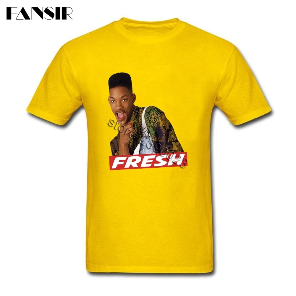 Fresh Prince of Bel Air ТВ шоу персонализированные Для мужчин футболка короткий рукав 100%