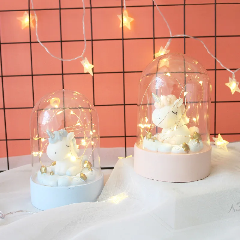 Стеклянный чехол с изображением единорога из мультфильма украшение в виде