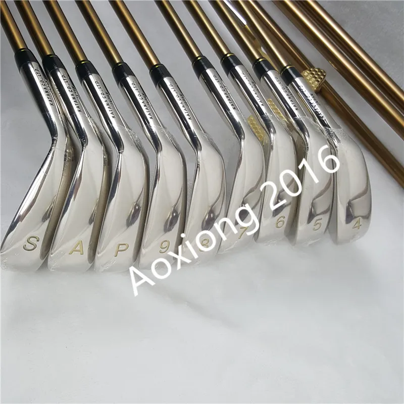 Гольф клуб Катана Меч клубный набор драйвер+ 3/5 fairway wood+ утюги+ клюшки и графитовая клюшка для гольфа без сумки