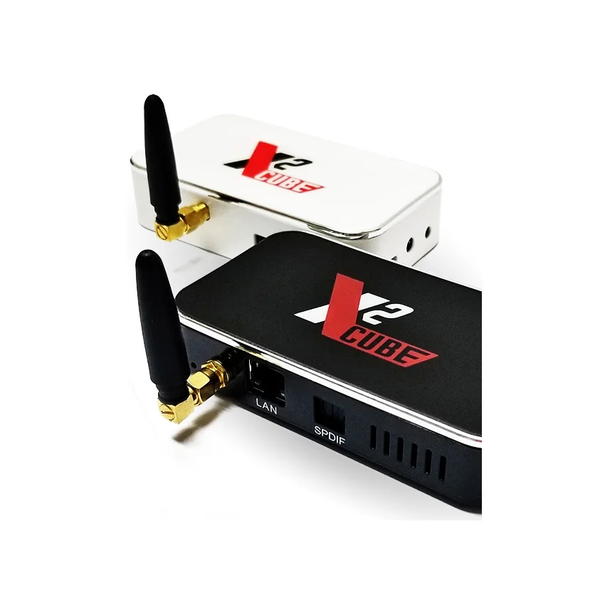 ТВ приставка Android 9 0 Amlogic S905X2 CUBE 2 Гб DDR4 16 ROM телеприставка 4G/5G WiFi 1000M Bluetooth 4K HD