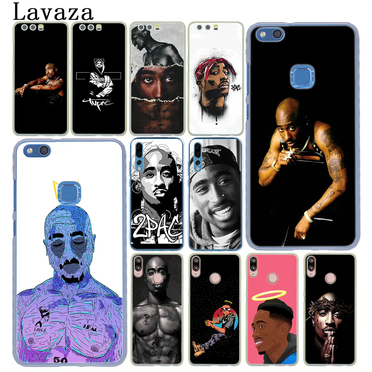 Чехол Lavaza singer 2pac tupac Crown 2 pac Rap для Huawei Y9 Y7 Prime 2019 2018 Honor 20 8A 8X 8 9 9X 10 Lite 7C 7X 7A
