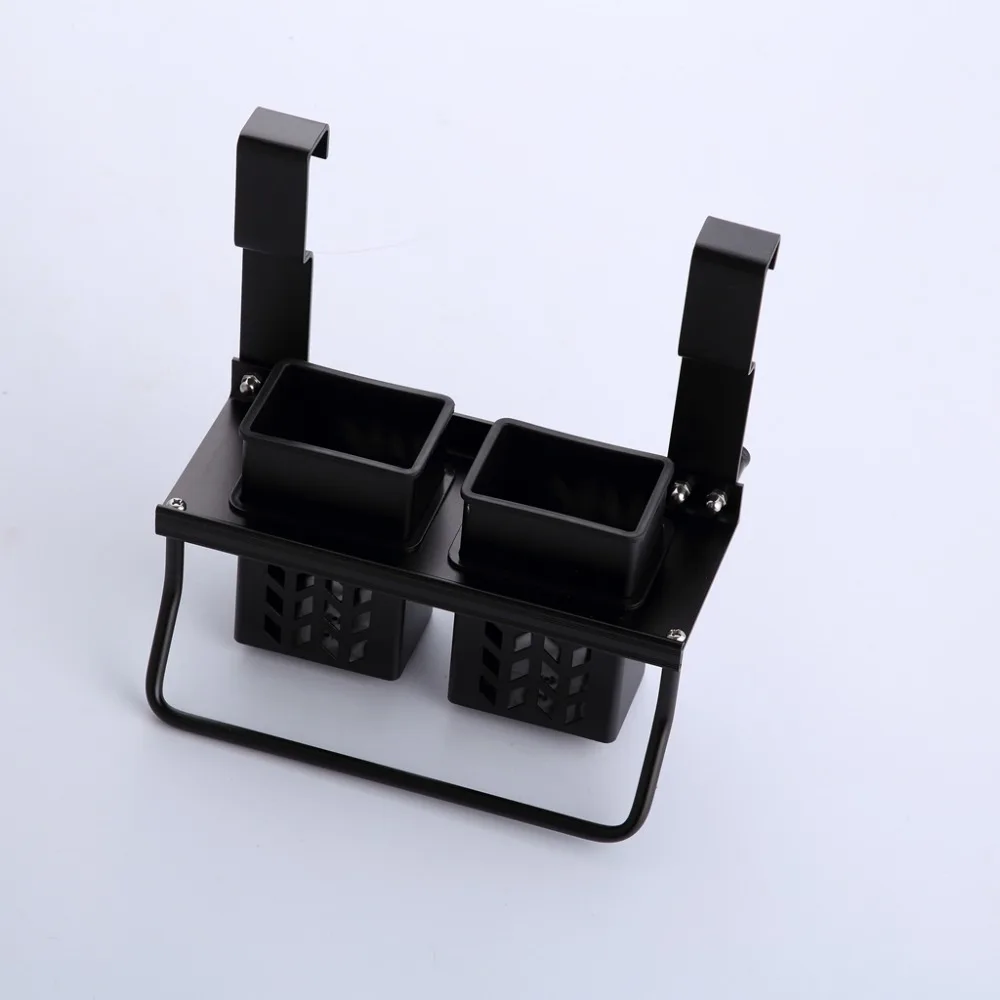 

Kitchen Storage Holders Kitchen Shelf Knife Tool holder Black Wall Mounted Kitchen Kitchen Shelf Hook EK8801B