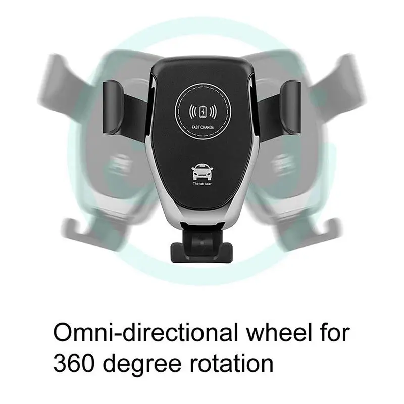 10W QI Wireless Fast Charger Car Magnetic Mount Phone Holder Stand for IPhone X XS Max Samsung S9 S10 For Xiaomi Huawei r20 | Автомобили и