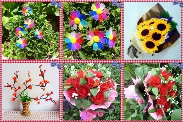 40 шт. 36 цветов нейлон цветок чулок изготовление аксессуаров ручной работы DIY ремесла для дома Свадебные украшения