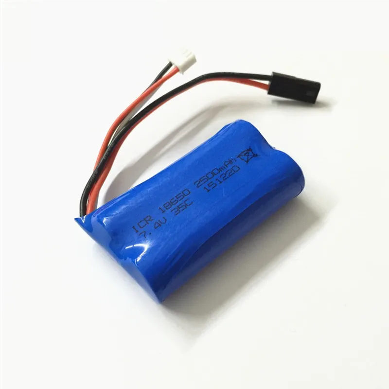 Литий полимерный аккумулятор для радиоуправляемого дрона 7 4 В 2S 2500 мАч JST литий MJX
